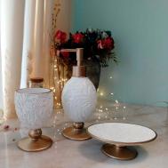 Набор для ванной Galante цвет: белый (универсальный) Sofi De Marko