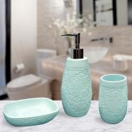 Набор для ванной Lilliana цвет: бирюзовый (универсальный) Sofi De Marko