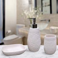 Набор для ванной Ami цвет: пудровый (Универсальный) Sofi De Marko