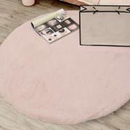 Коврик Плюшевый Светло-розовый (100х100 см) Sofi De Marko