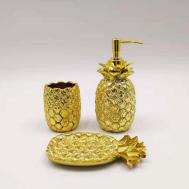 Набор для ванной Helen цвет: золотистый (универсальный) Sofi De Marko