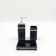 Набор для ванной Leo цвет: черный (универсальный) Sofi De Marko