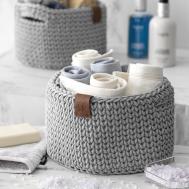 Корзина Медиони цвет: серый (23х12 см) Togas