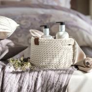 Корзина Медиони цвет: молочный (23х12 см) Togas