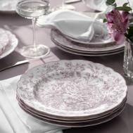 Тарелка Мартинелли натур цвет: розовый (28 см) Togas