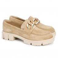 Женские лоферы , бежевые Clarks