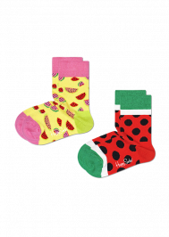 Носки  2-Pack Kids Watermelon Sock KWAT02 HAPPY SOCKS