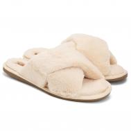 Женские тапочки , белые Clarks