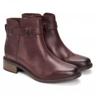 Женские полусапоги , коньячные Clarks