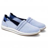 Женские эспадрильи  (Brinkley Step 26166595), синие Clarks