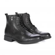 Мужские высокие ботинки , черные Bugatti