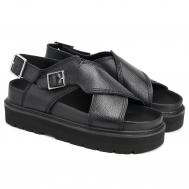 Женские сандалии , черные Clarks