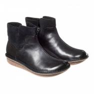 Женские полусапоги , черные Clarks