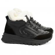 Женские высокие кроссовки , черные Bugatti