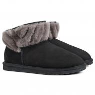 Женские полусапоги из овчины (угги) , черные EMU Australia