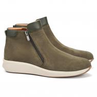 Женские ботинки , зеленые Clarks