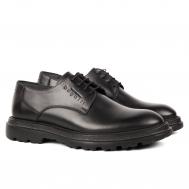 Мужские полуботинки , черные Bugatti