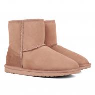 Женские полусапоги из овчины (угги) , розовые EMU Australia