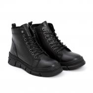 Женские высокие ботинки , черные Clarks