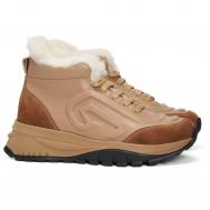 Женские высокие кроссовки , розовые Bugatti