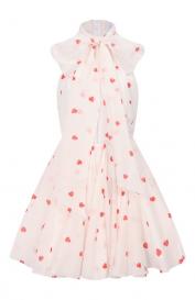 Платье из хлопка и шелка YVON