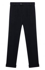 Брюки из хлопка и шерсти Eleventy