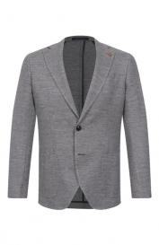 Пиджак изо льна и хлопка Sartoria Latorre