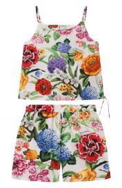 Комплект из топа и шорт Dolce&Gabbana