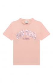 Хлопковая футболка Les Coyotes de Paris