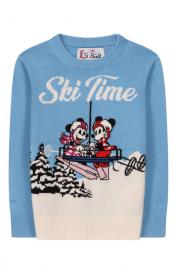 Пуловер из шерсти и вискозы MC2 Saint Barth