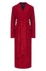 Замшевое пальто Jacob Lee