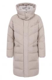 Пуховик с отделкой из кролика KITON
