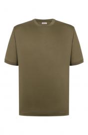 Хлопковая футболка KITON