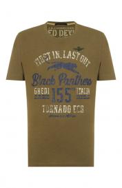 Хлопковая футболка Aeronautica Militare