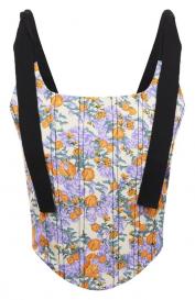 Хлопковый топ-корсет LUG VON SIGA