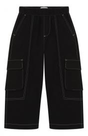 Хлопковые брюки-карго Moschino
