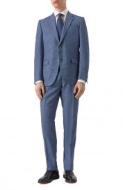 Костюм из шерсти и шелка Zegna