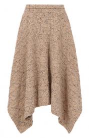 Шерстяная юбка Bottega Veneta