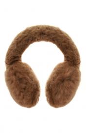 Меховые наушники из кролика Yves Salomon Enfant