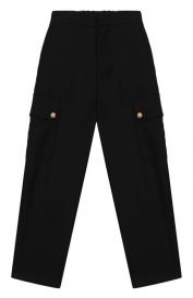 Шерстяные брюки-карго Balmain