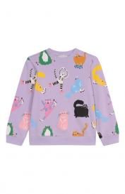 Хлопковый свитшот Stella McCartney