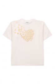 Хлопковая футболка Moschino