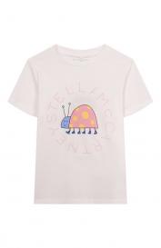 Хлопковая футболка Stella McCartney