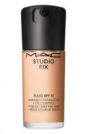 Тональная основа Studio Fix ​Fluid SPF 15 24HR Matte Foundation + Oil Control, NW13​ (30ml) Mac