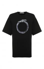 Хлопковая футболка Trussardi