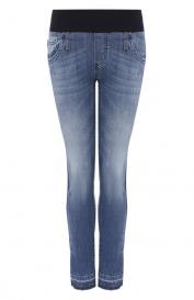 Джинсы с эластичным поясом Pietro Brunelli