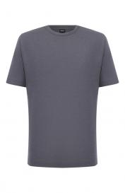 Футболка из лиоцелла и хлопка BOSS