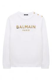 Хлопковый свитшот Balmain