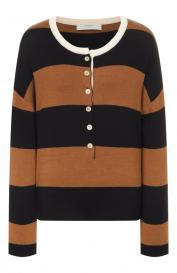 Пуловер из шерсти и шелка Beatrice. B