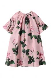 Хлопковое платье Dolce&Gabbana